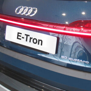 RGM REARGUARD FITS AUDI E-TRON 2019-2023 Silver / Carbon Pattern / Gloss Black / Black