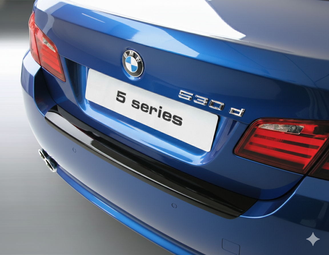 RGM REARGUARD FITS BMW F10 5 SERIES SE/ SPORT/ LUXURY 2011-2016 Silver/Carbon Pattern/Gloss Black/Black - Image 3