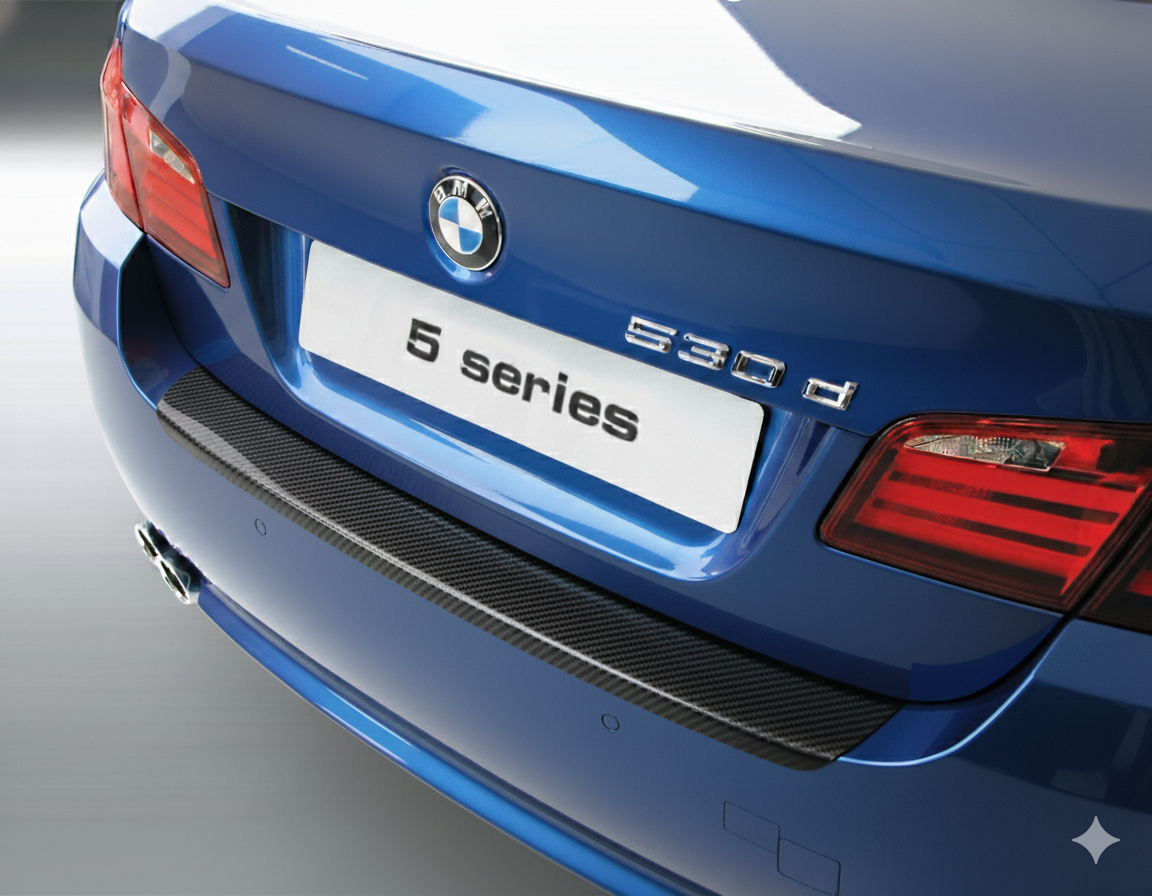 RGM REARGUARD FITS BMW F10 5 SERIES SE/ SPORT/ LUXURY 2011-2016 Silver/Carbon Pattern/Gloss Black/Black - Image 5