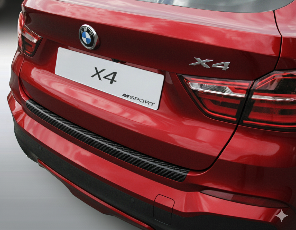 RGM REARGUARD FITS BMW F26 X4 'M' SPORT 2014-2018 Silver/Carbon Pattern/Gloss Black/Black - Image 2