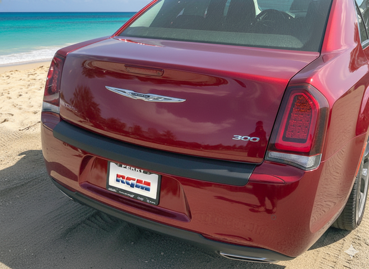 RGM REARGUARD FITS CHRYSLER 300 2011-2023 Silver / Carbon Pattern / Gloss Black / Black