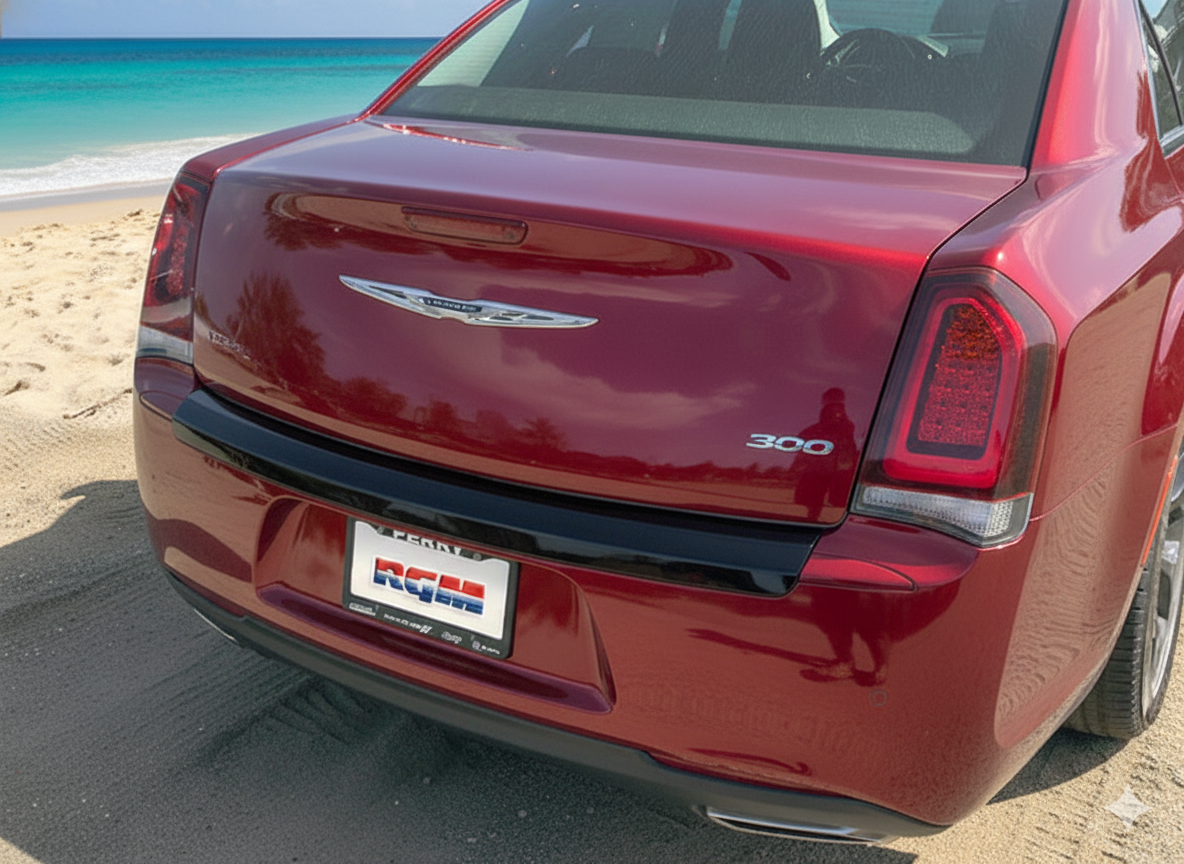 RGM REARGUARD FITS CHRYSLER 300 2011-2023 Silver / Carbon Pattern / Gloss Black / Black - Image 3