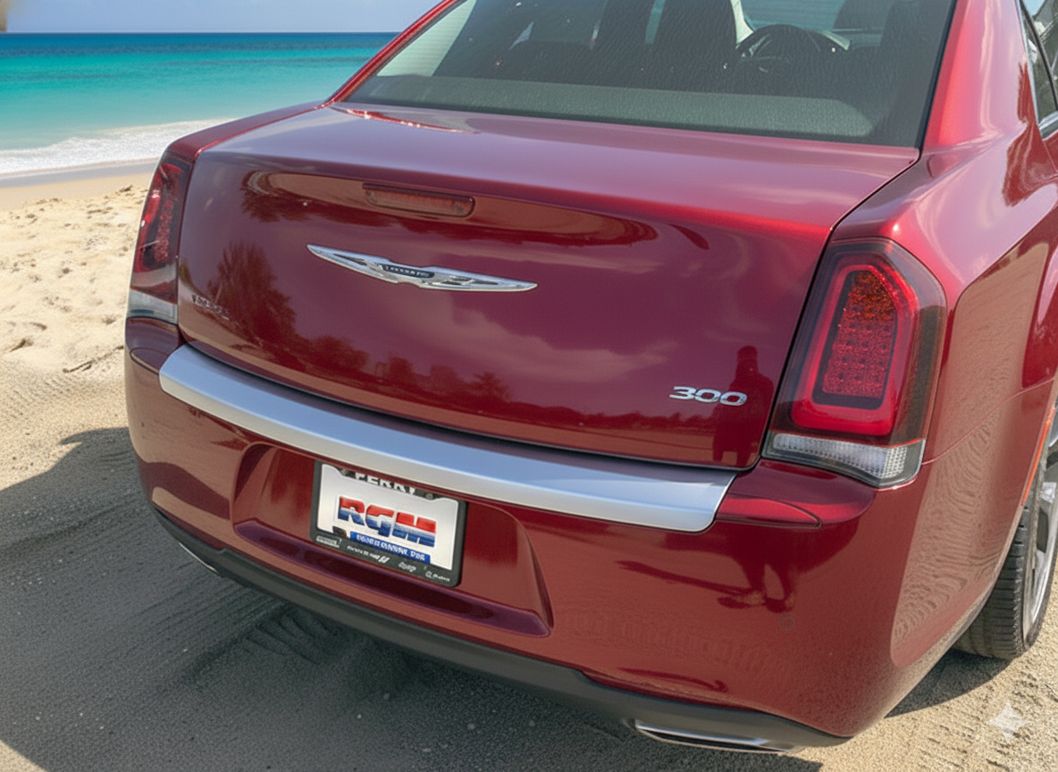 RGM REARGUARD FITS CHRYSLER 300 2011-2023 Silver / Carbon Pattern / Gloss Black / Black - Image 4