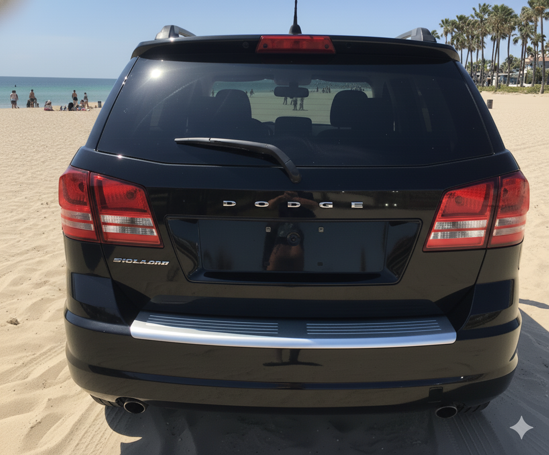 RGM REARGUARD FITS DODGE JOURNEY 2009-2017 Silver/Carbon Pattern/Gloss Black/Black - Image 3