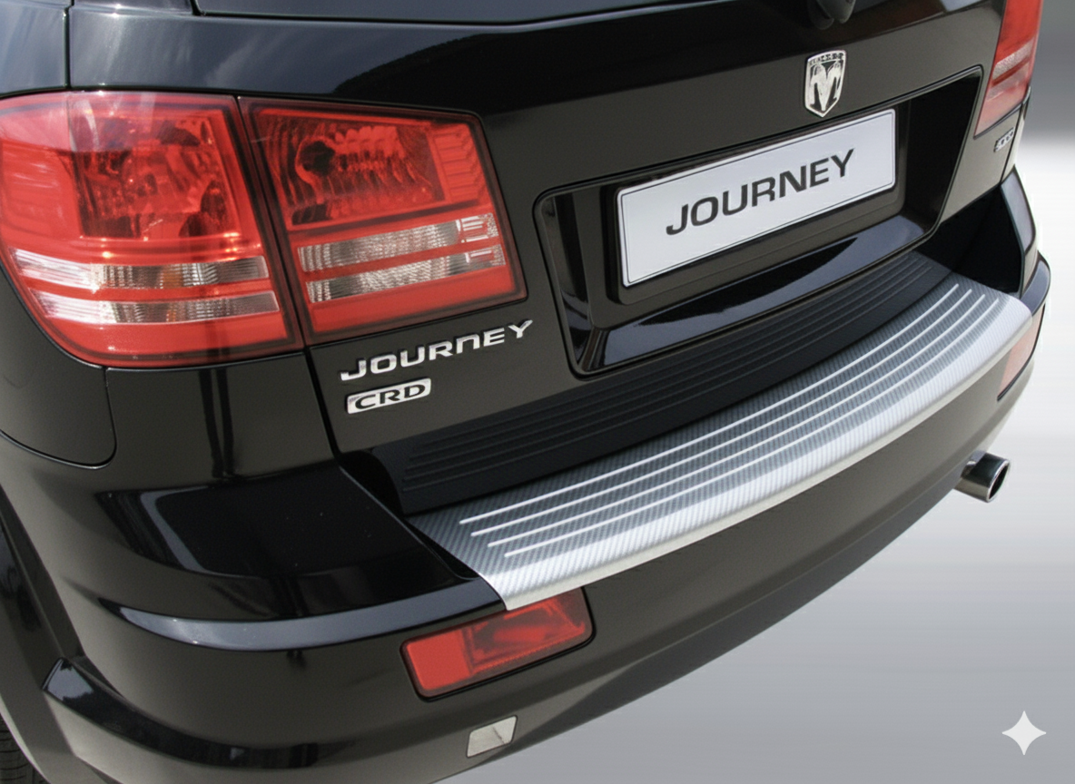 RGM REARGUARD FITS DODGE JOURNEY 2009-2017 Silver/Carbon Pattern/Gloss Black/Black - Image 2