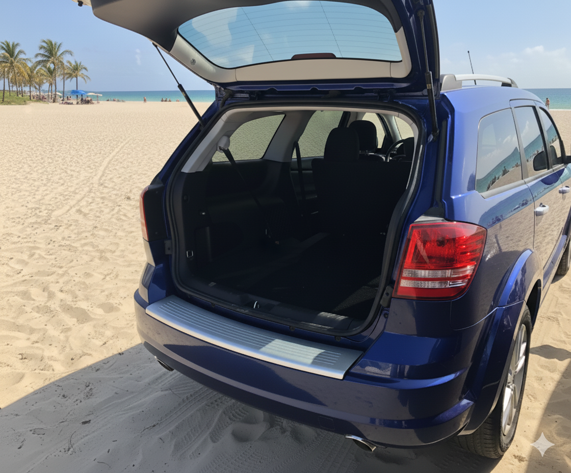 RGM REARGUARD FITS DODGE JOURNEY 2009-2017 Silver/Carbon Pattern/Gloss Black/Black - Image 7