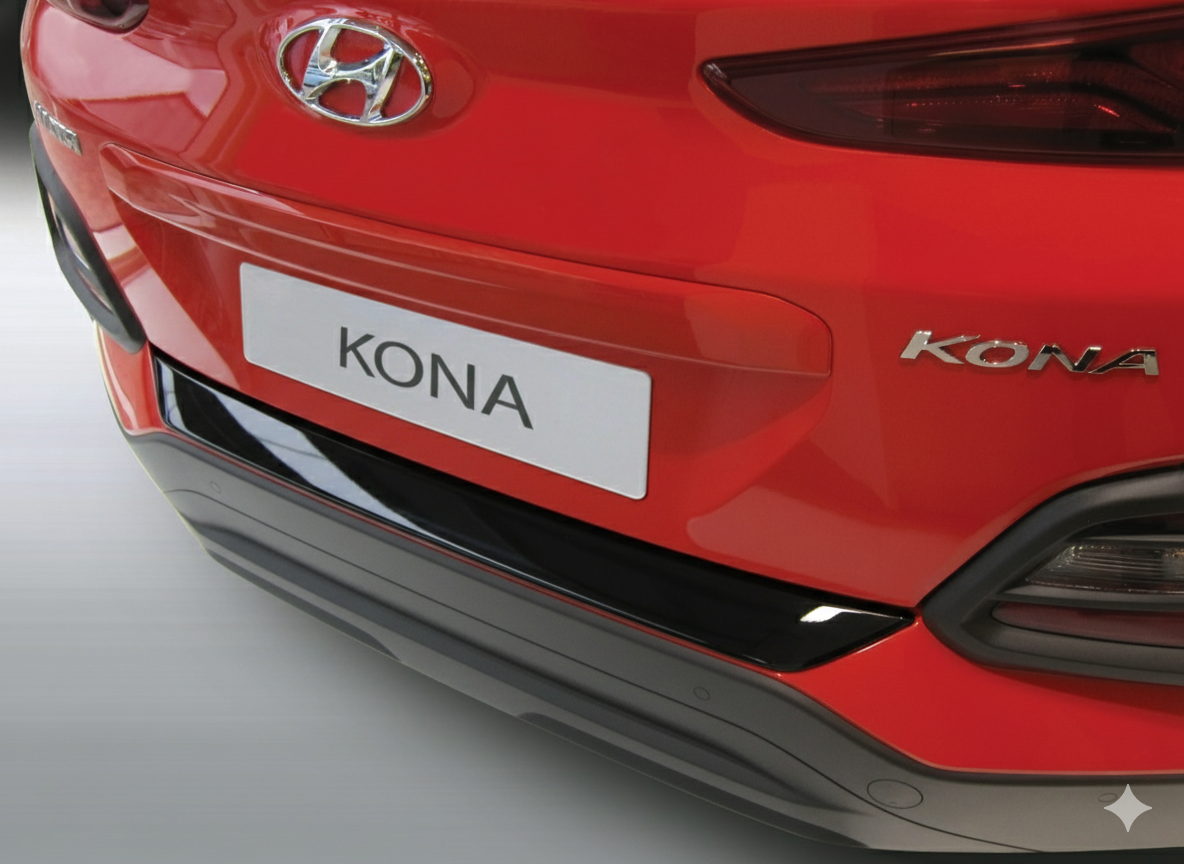 RGM REARGUARD FITS HYUNDAI KONA / KONA ELECTRIC 2017-2020 Silver/Black/Gloss Black/Carbon Fiber Pattern - Image 4