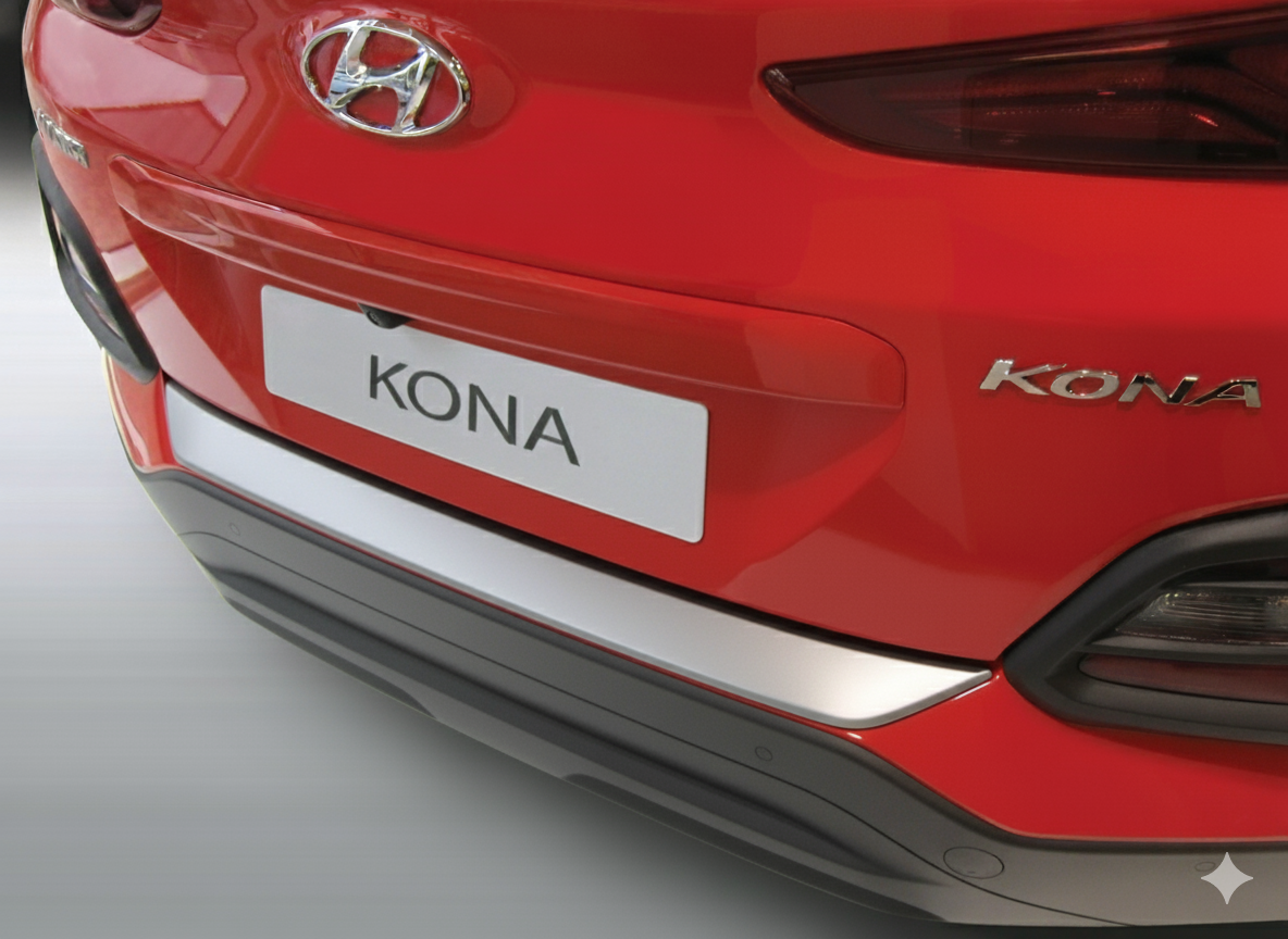 RGM REARGUARD FITS HYUNDAI KONA / KONA ELECTRIC 2017-2020 Silver/Black/Gloss Black/Carbon Fiber Pattern - Image 2