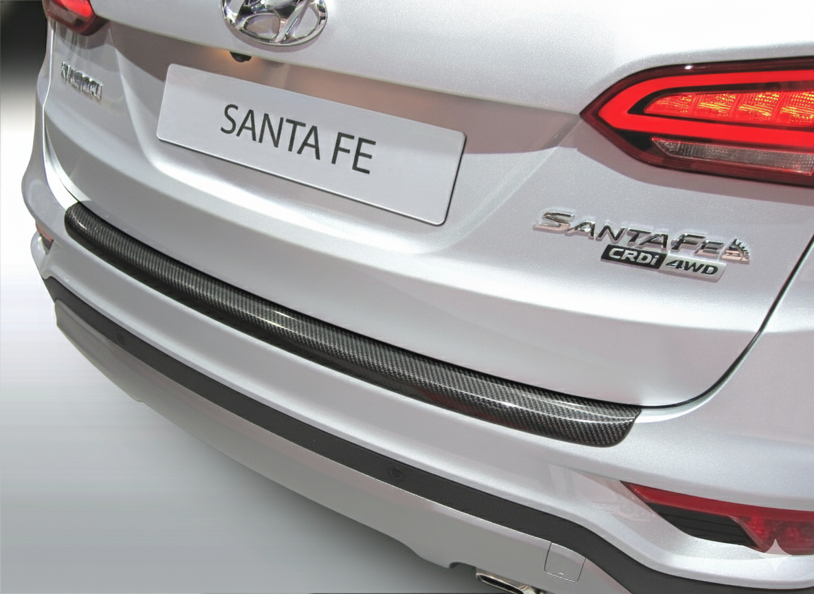 RGM REARGUARD FITS HYUNDAI SANTA FE 2015-2018 Silver/Carbon Pattern/Gloss Black/Black - Image 2
