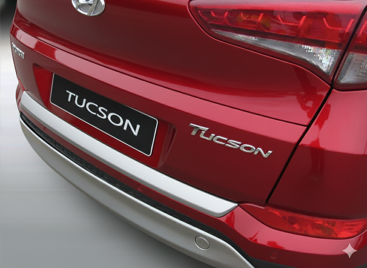 RGM REARGUARD FITS HYUNDAI TUCSON 2015-2018 Silver/Black/Gloss Black/Carbon Fiber Pattern