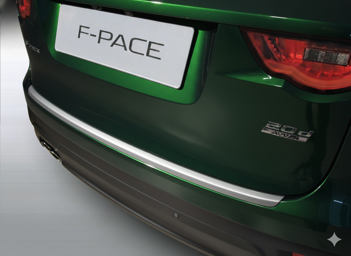RGM REARGUARD FITS JAGUAR F PACE 2016-2020 Silver/Carbon Pattern/Gloss Black/Black