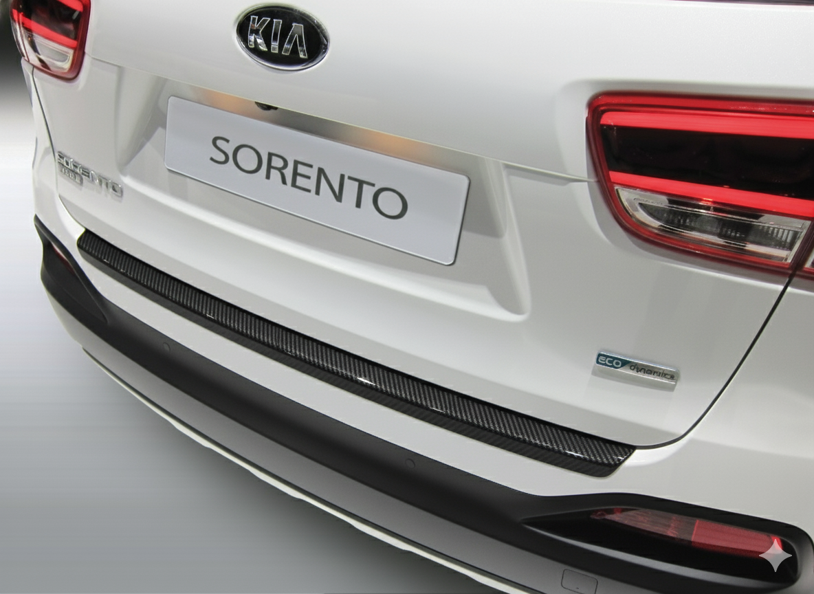 RGM REARGUARD FITS KIA SORENTO 2015-2017 Silver/Black/Gloss Black/Carbon Fiber Pattern - Image 3