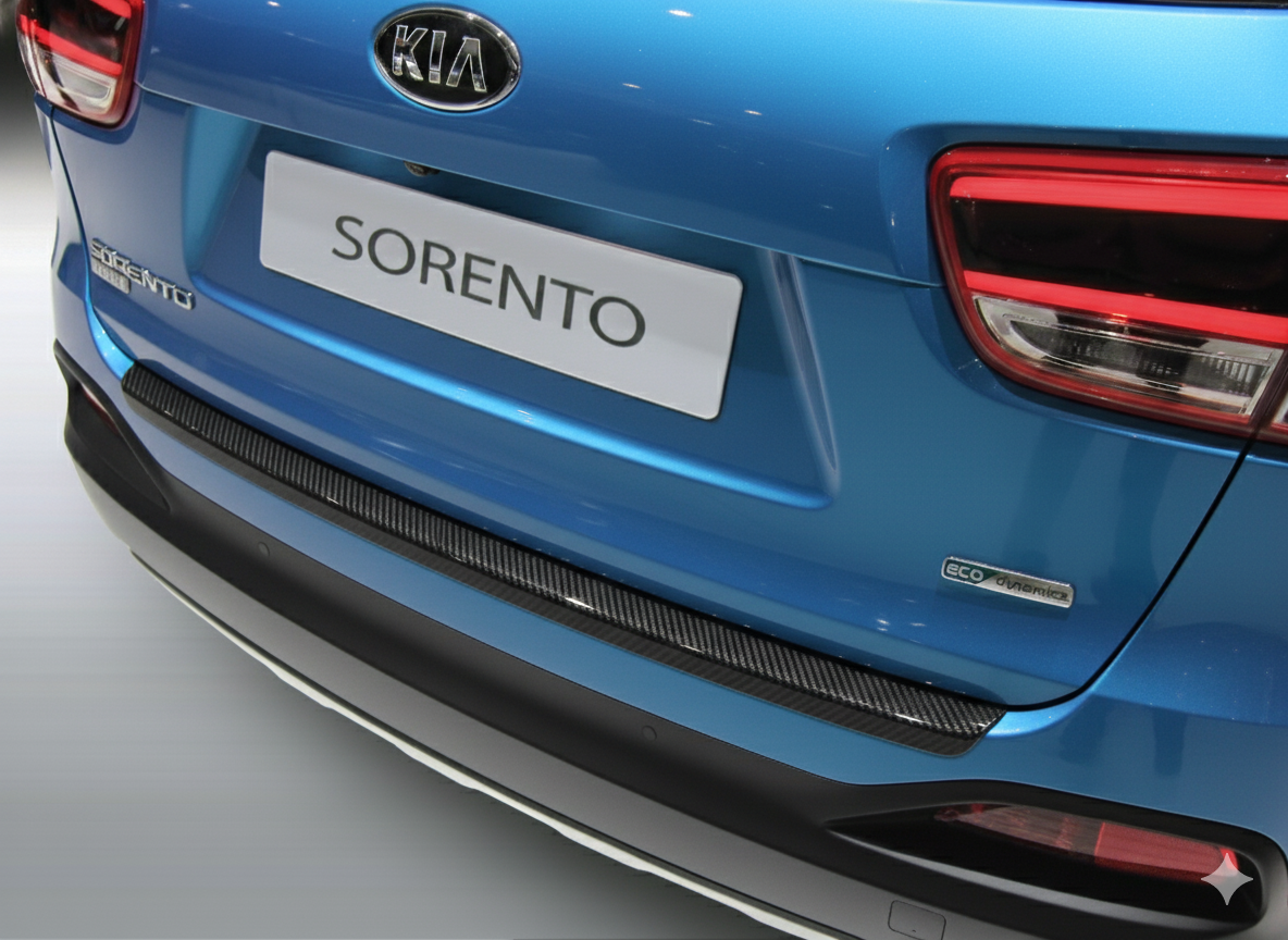 RGM REARGUARD FITS KIA SORENTO 2015-2017 Silver/Black/Gloss Black/Carbon Fiber Pattern - Image 4