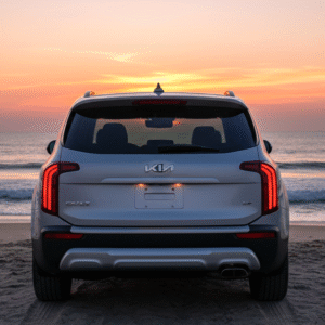 RGM REARGUARD FITS KIA TELLURIDE 2019-2022 Silver/Carbon Pattern/Gloss Black/Black