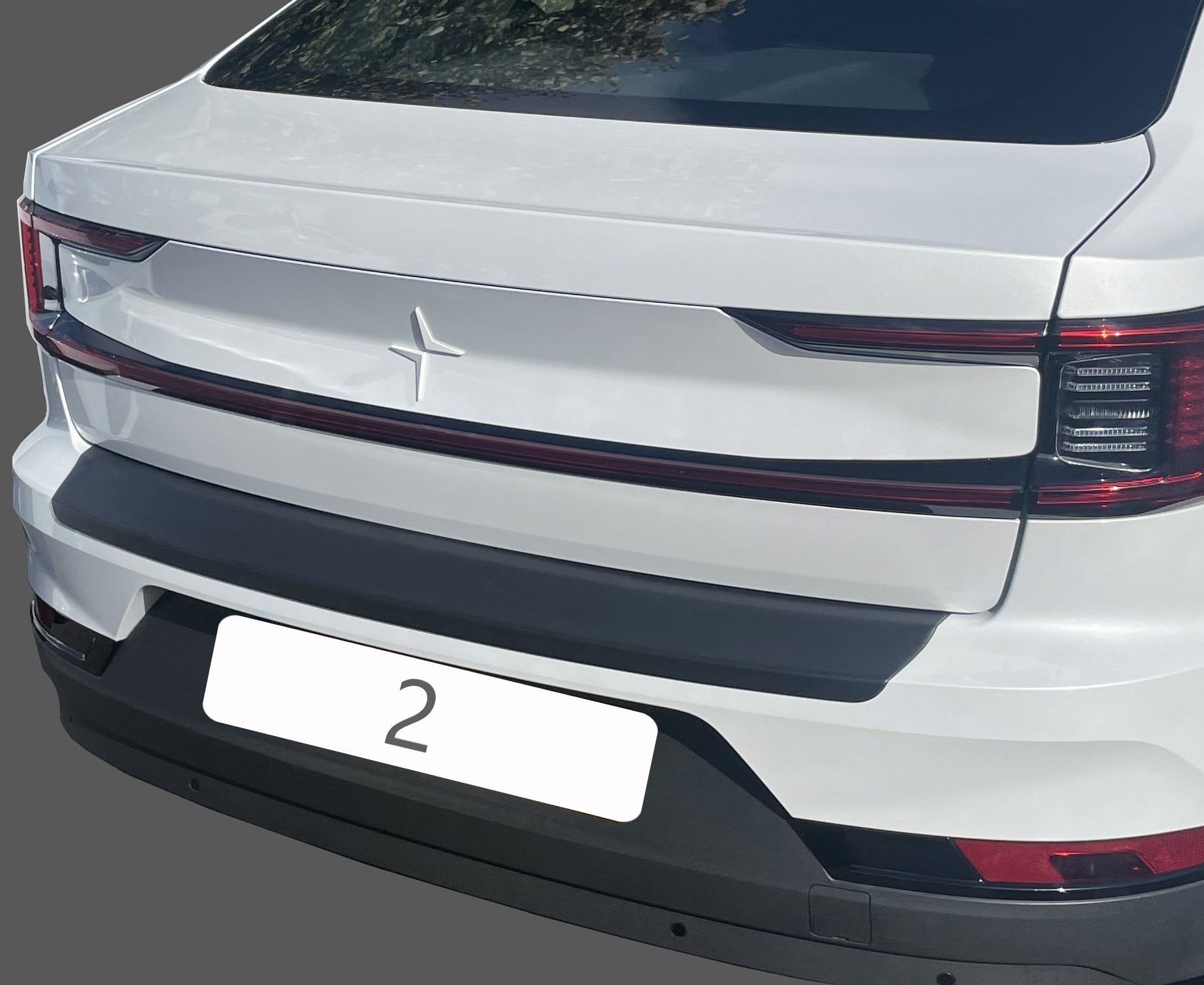 RGM REARGUARD FITS POLESTAR 2 2021-2025 Silver/Black/Gloss Black/Carbon Fiber Pattern - Image 5