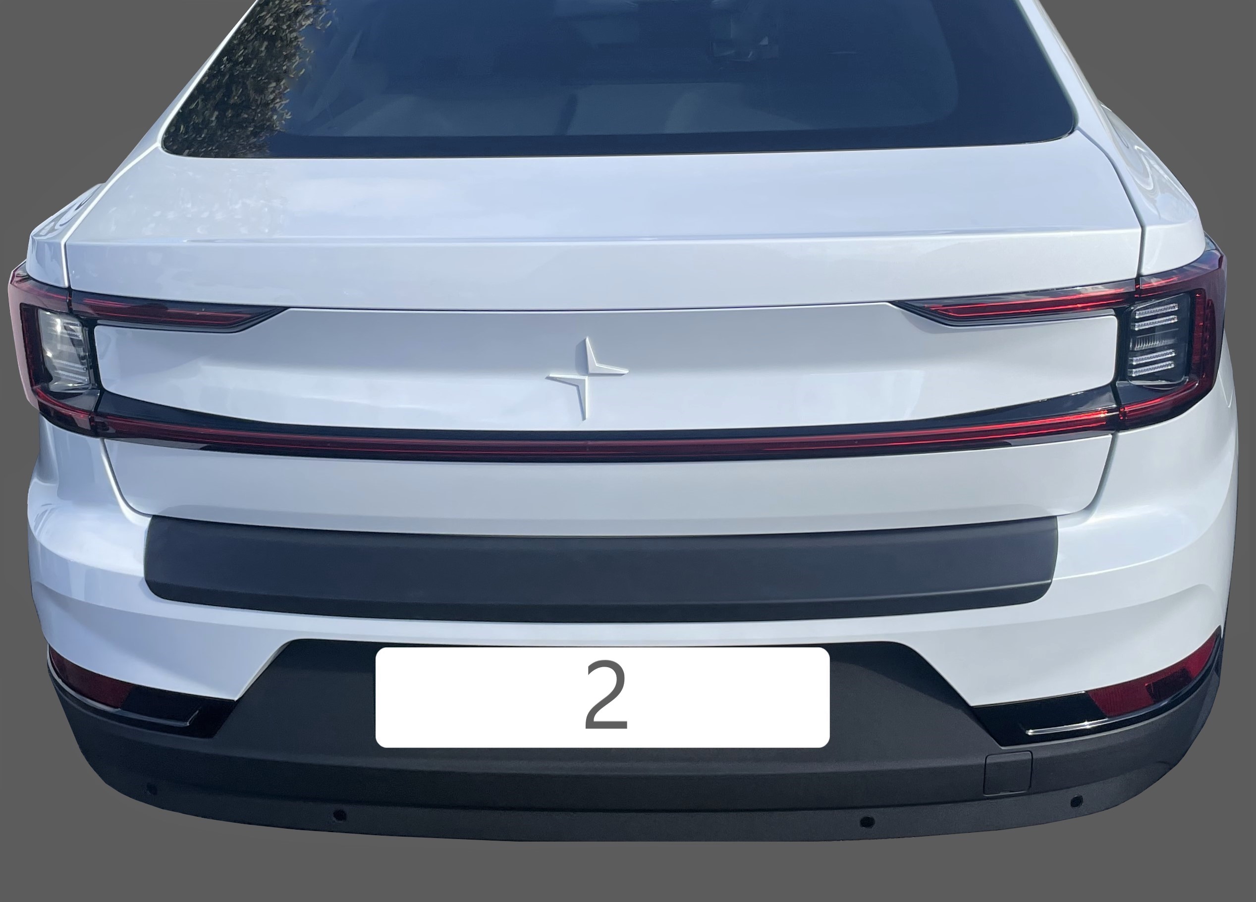 RGM REARGUARD FITS POLESTAR 2 2021-2025 Silver/Black/Gloss Black/Carbon Fiber Pattren