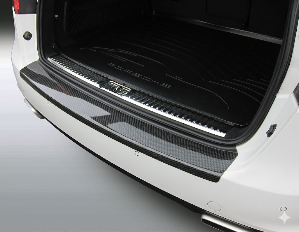 RGM REARGUARD FITS PORSCHE CAYENNE 2014-2017 Silver/Carbon Pattern/Gloss Black/Black