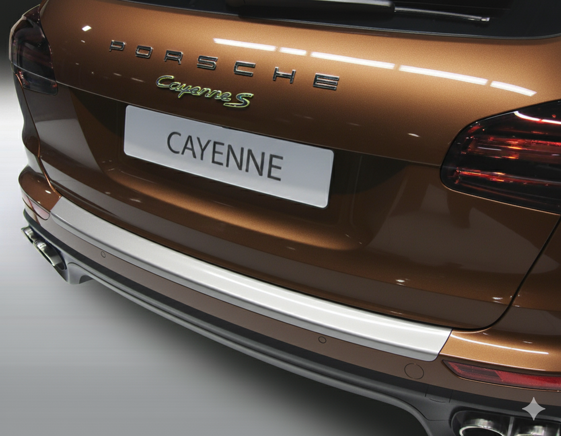 RGM REARGUARD FITS PORSCHE CAYENNE 2014-2017 Silver/Carbon Pattern/Gloss Black/Black - Image 3