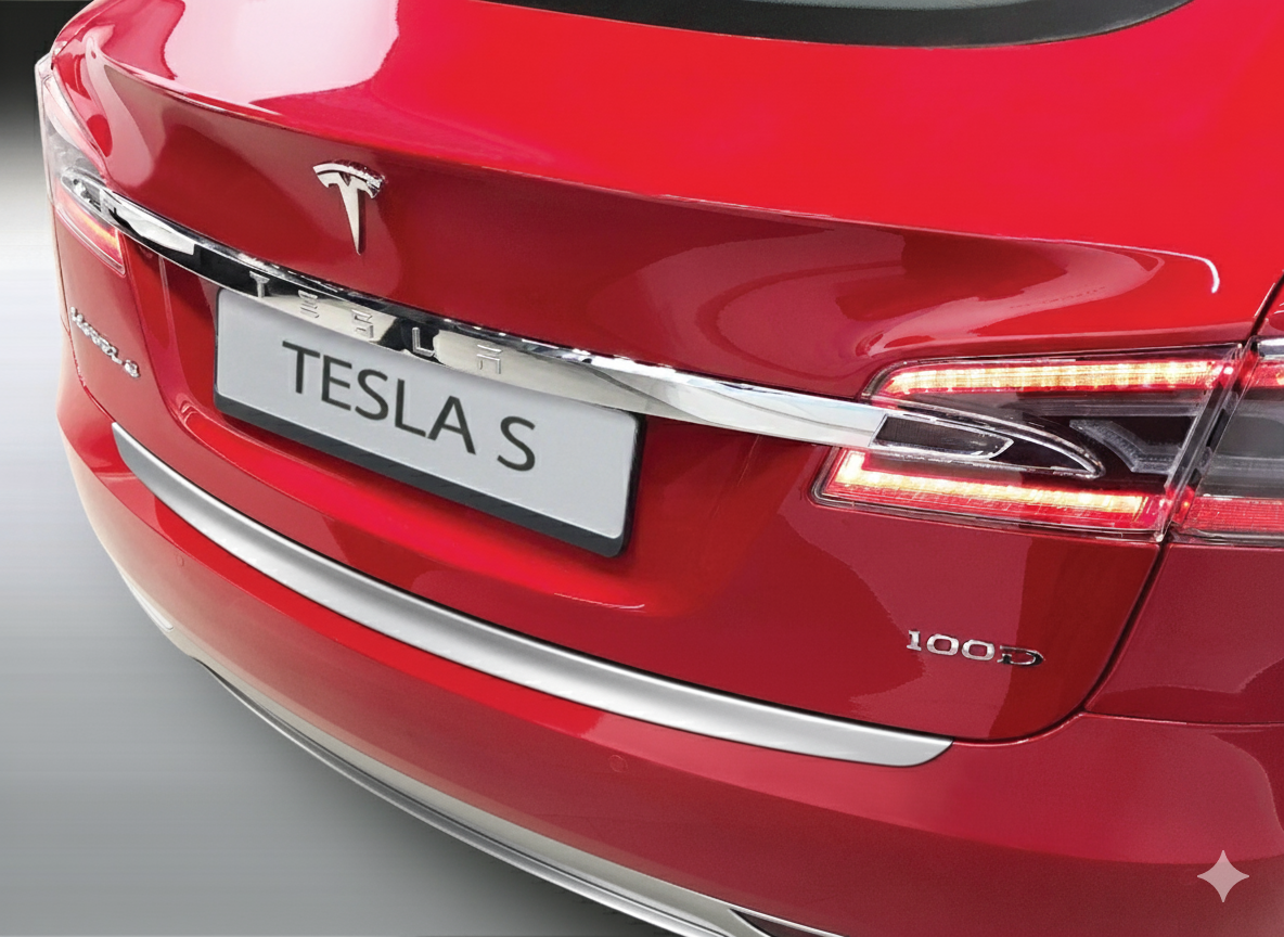 RGM REARGUARD FITS TESLA MODEL S 2017-2026 Silver/Black/Gloss Black/Carbon Fiber Pattern