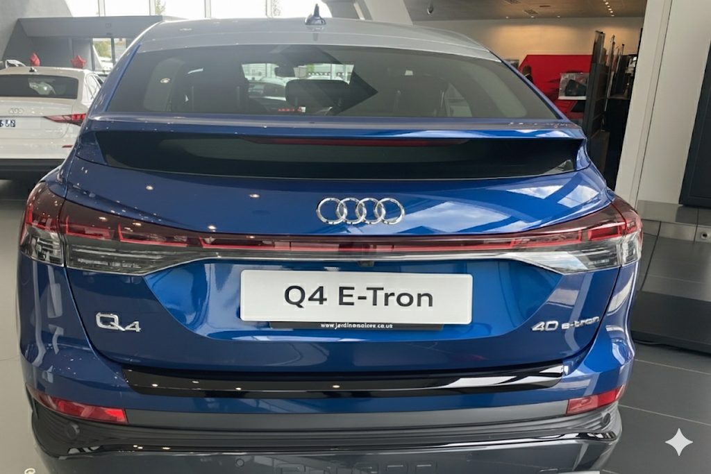 RGM Rearguard fits AUDI Q4 E-TRON / E-TRON SPORTBACK 2022-2025 Silver/Black/Gloss Black/Carbon Fiber Pattern - Image 14