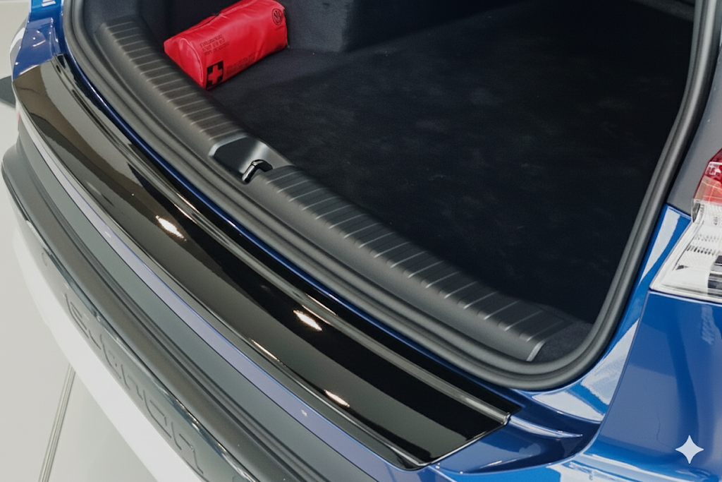 RGM Rearguard fits AUDI Q4 E-TRON / E-TRON SPORTBACK 2022-2025 Silver/Black/Gloss Black/Carbon Fiber Pattern - Image 8