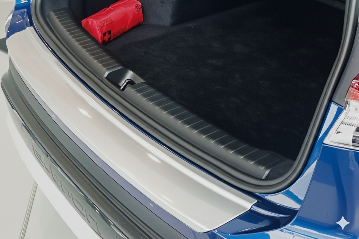 RGM Rearguard fits AUDI Q4 E-TRON / E-TRON SPORTBACK 2022-2025 Silver/Black/Gloss Black/Carbon Fiber Pattern - Image 9