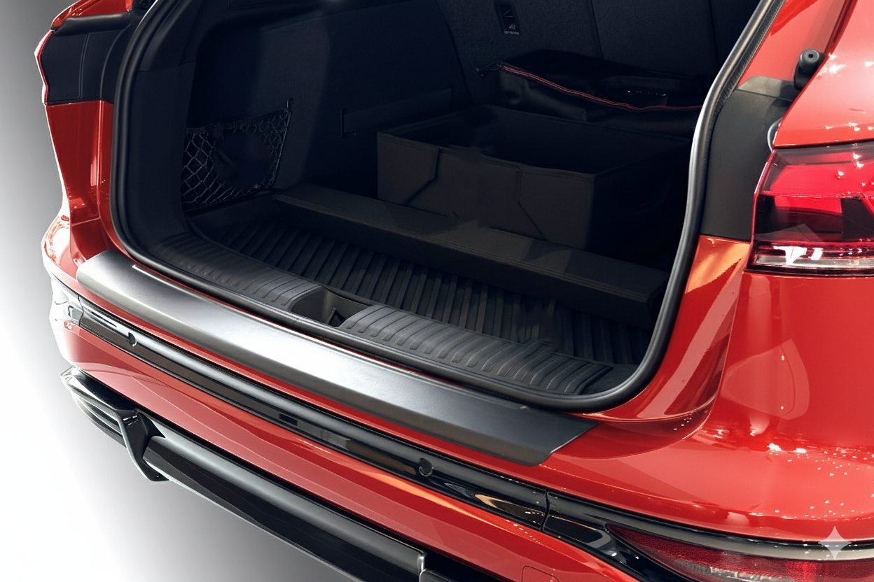 RGM REARGUARD FITS AUDI Q6 E-TRON 2025-2026 Silver / Carbon Pattern / Gloss Black / Black - Image 5