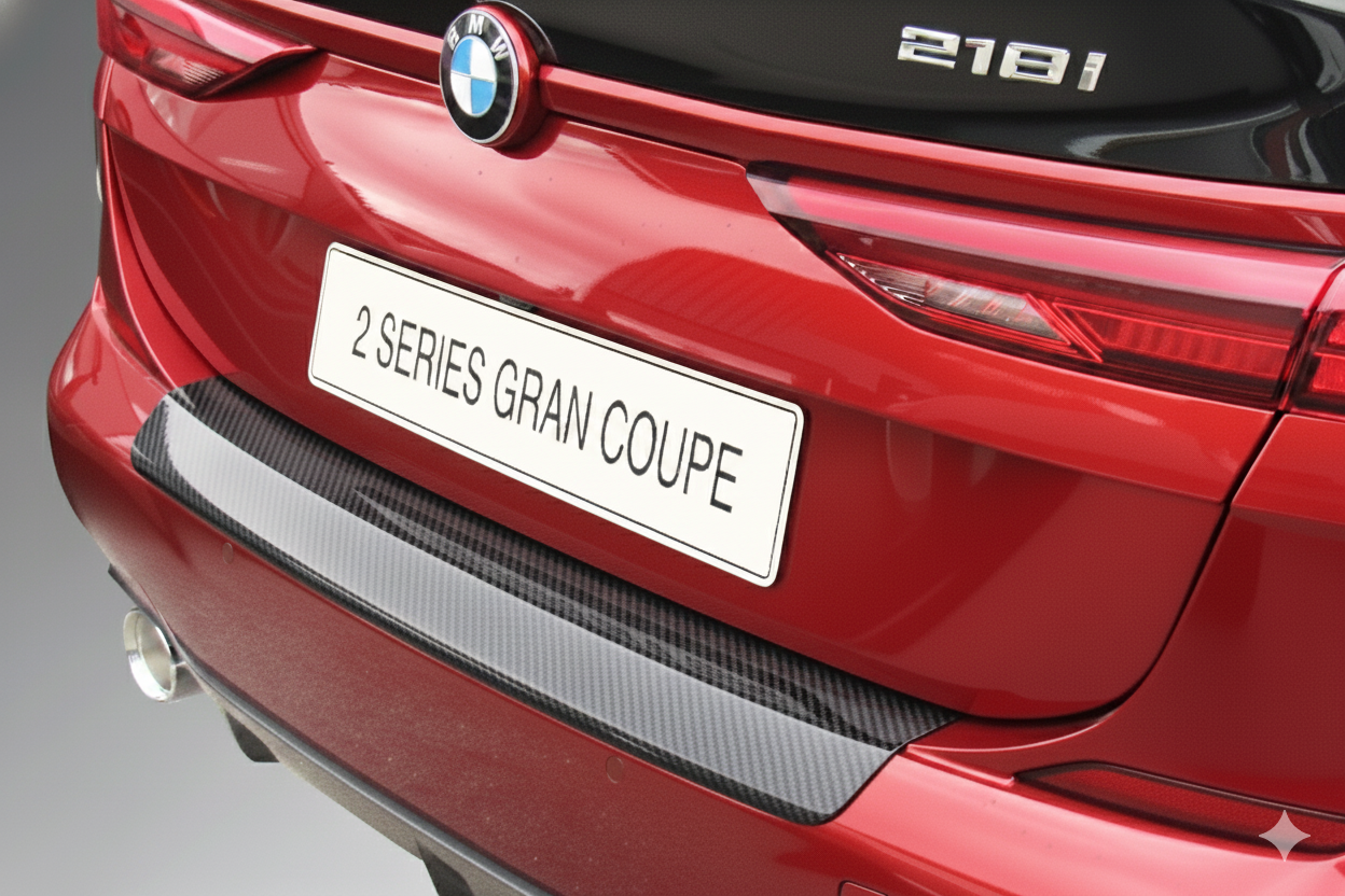 RGM REARGUARD FITS BMWF44 2 SERIES GRAN COUPE/M SERIES 2021-2024 Silver / Carbon Pattern / Gloss Black / Black - Image 2