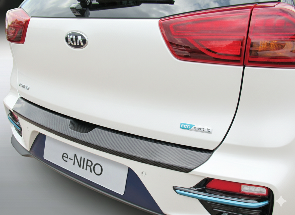 RGM REARGUARD FITS KIA NIRO 2020-2022 Silver/Carbon Pattern/Gloss Black/Black - Image 3