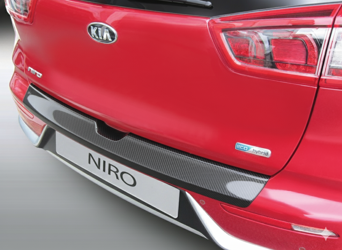 RGM REARGUARD FITS KIA NIRO 2018-2021 Silver/Carbon Pattern/Gloss Black/Black - Image 4