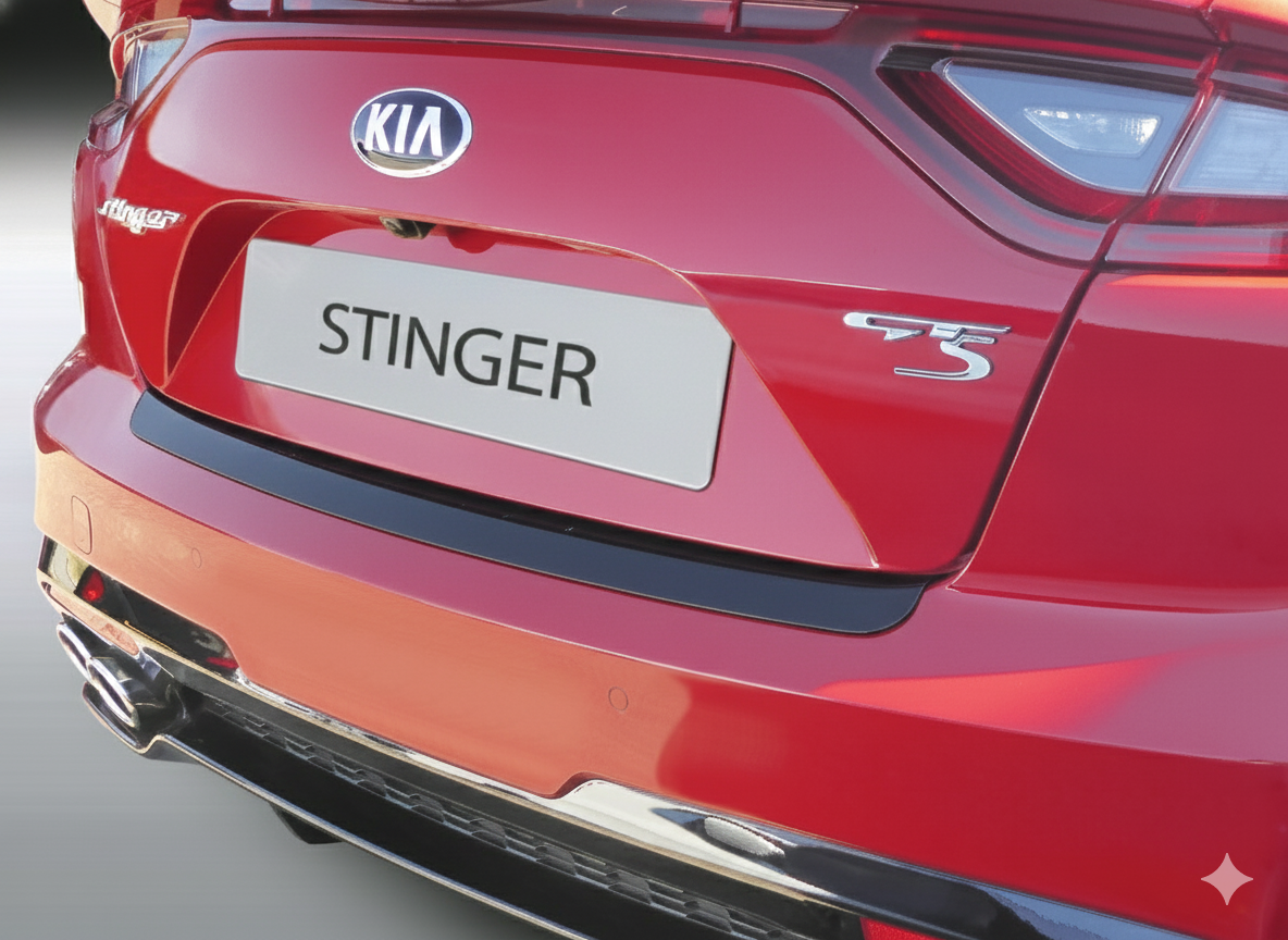 RGM REARGUARD FITS KIA STINGER 2019-2023 Silver/Black/Gloss Black/Carbon Fiber Pattern - Image 3