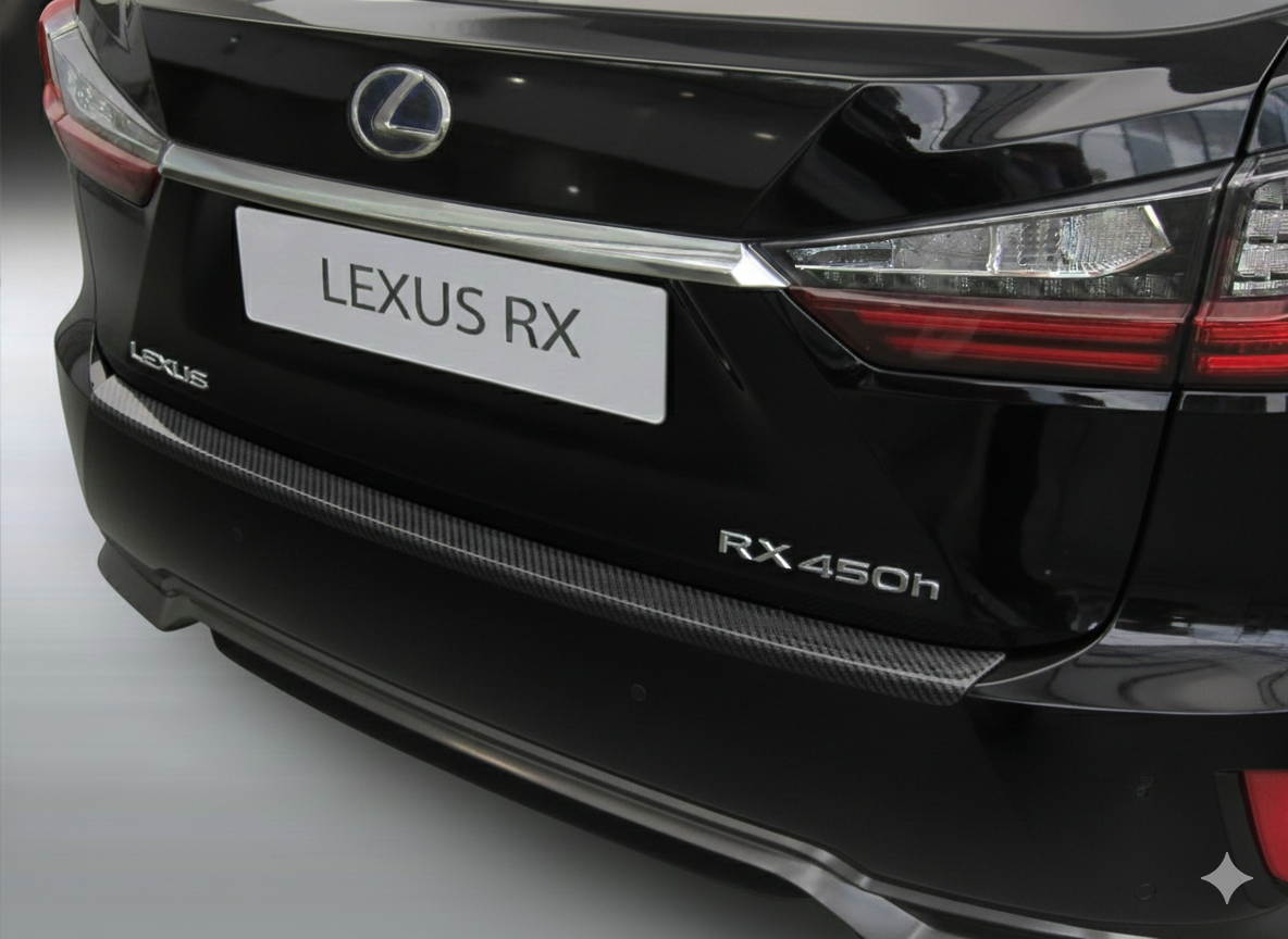 RGM REARGUARD FITS LEXUS RX450 2016-2022 Silver/Black/Gloss Black/Carbon Fiber Pattern - Image 5