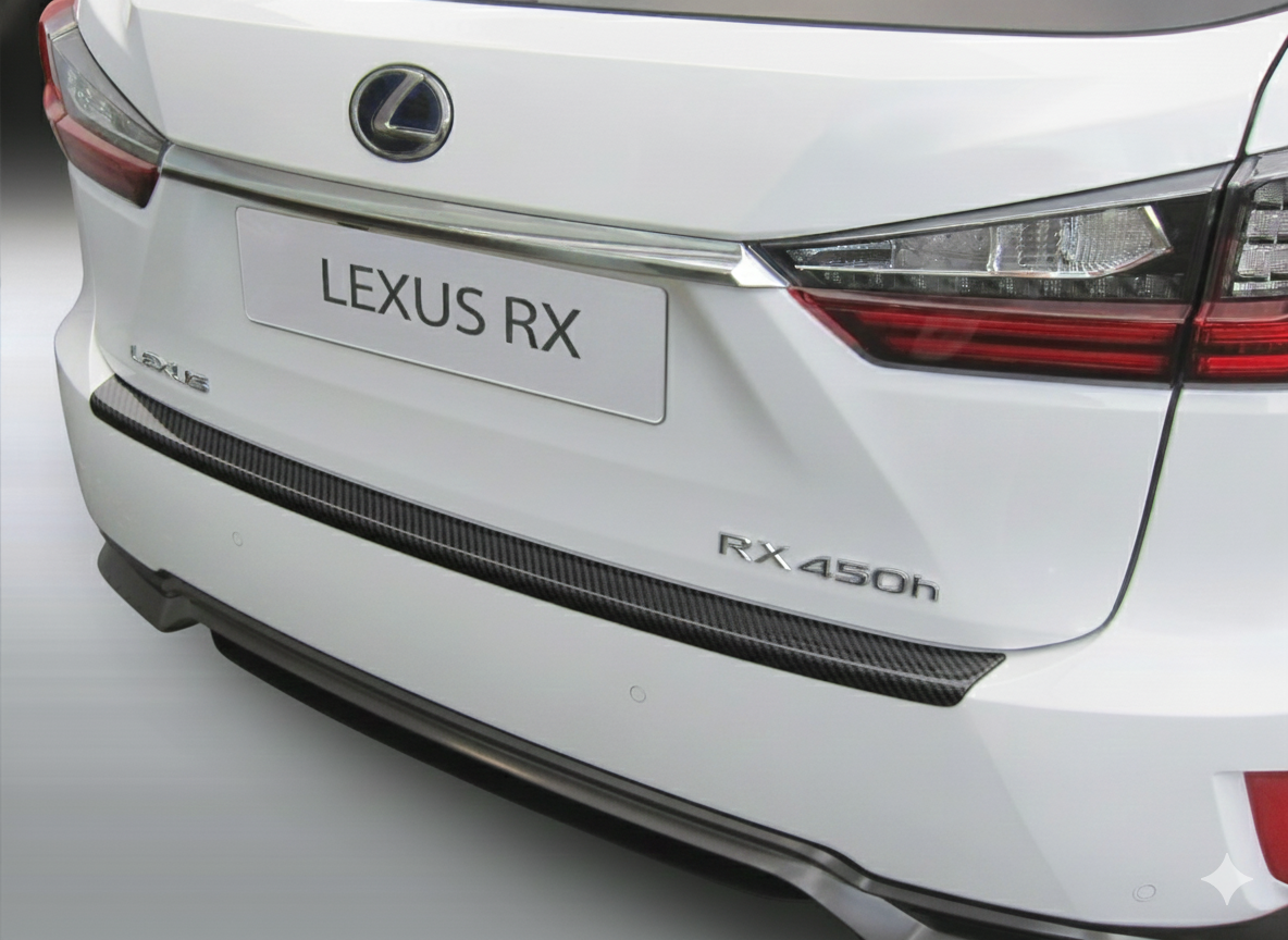RGM REARGUARD FITS LEXUS RX450 2016-2022 Silver/Black/Gloss Black/Carbon Fiber Pattern - Image 4