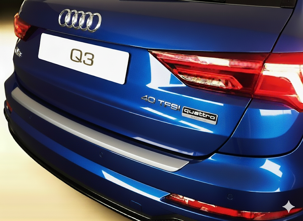 RGM Rearguard fits AUDI Q3/RSQ3 2019-2025 Silver/Black/Gloss Black/Carbon Fiber Pattern - Image 8