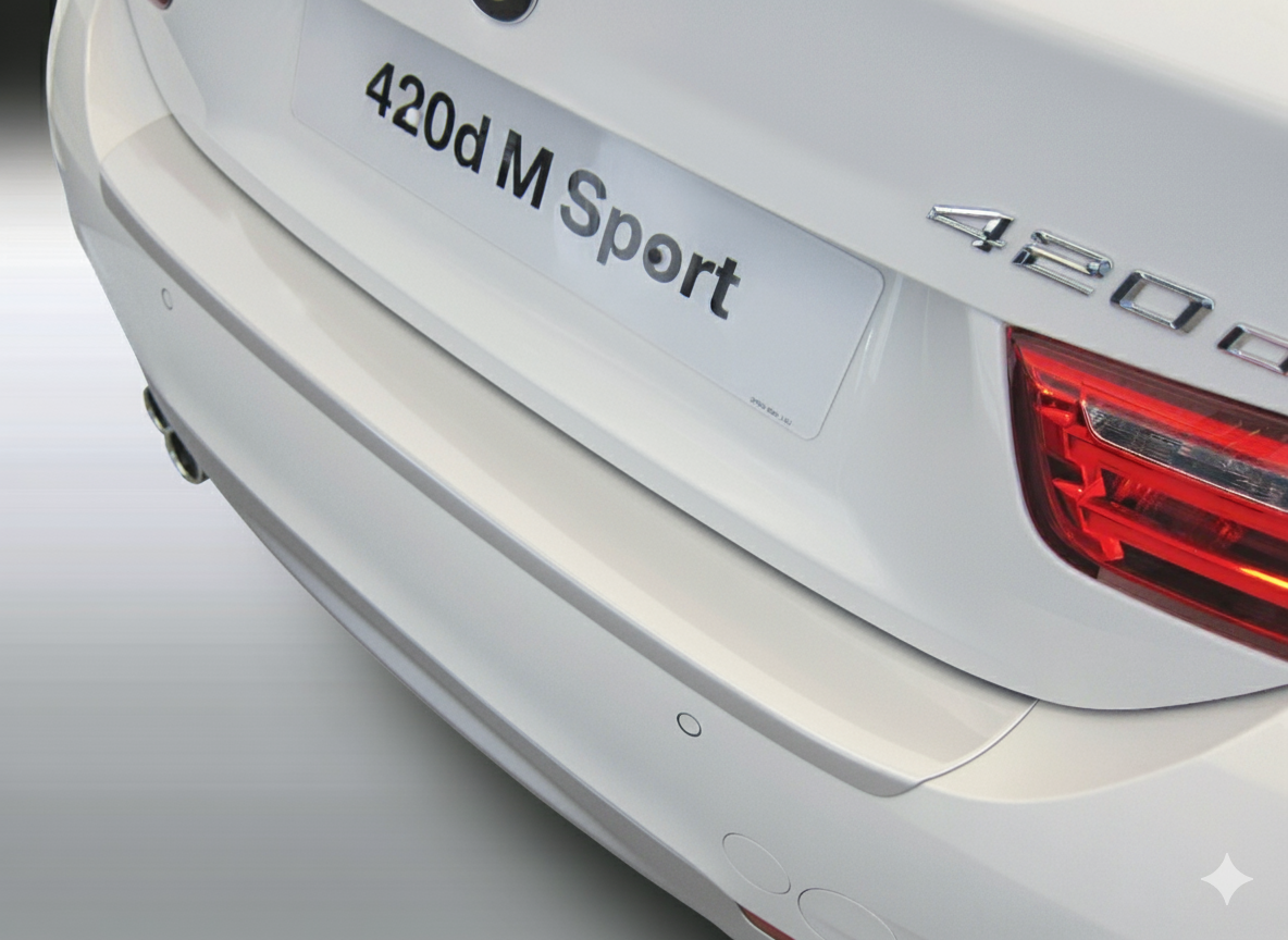 RGM REARGUARD FITS BMW F36 4 SERIES GRAN COUPE 'M' SPORT 2014-2020 Silver/Carbon Pattern/Gloss Black/Black - Image 3