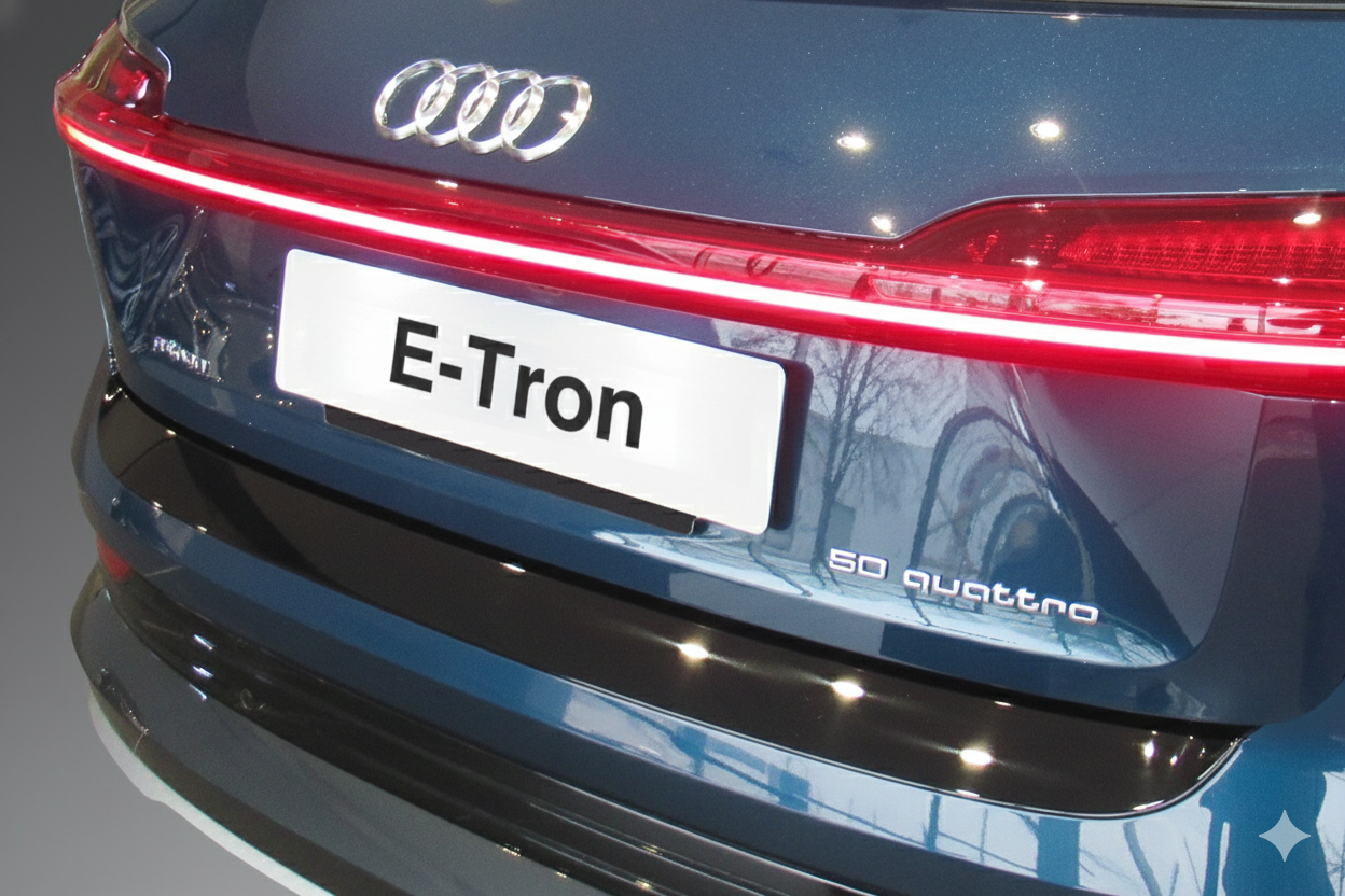 RGM REARGUARD FITS AUDI E-TRON 2019-2023 Silver / Carbon Pattern / Gloss Black / Black - Image 2