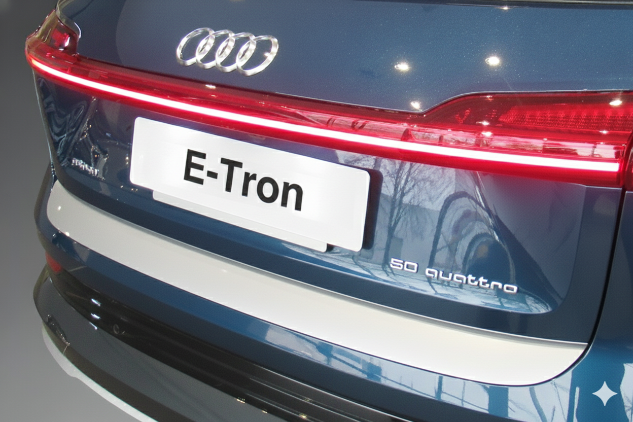 RGM REARGUARD FITS AUDI E-TRON 2019-2023 Silver / Carbon Pattern / Gloss Black / Black - Image 4