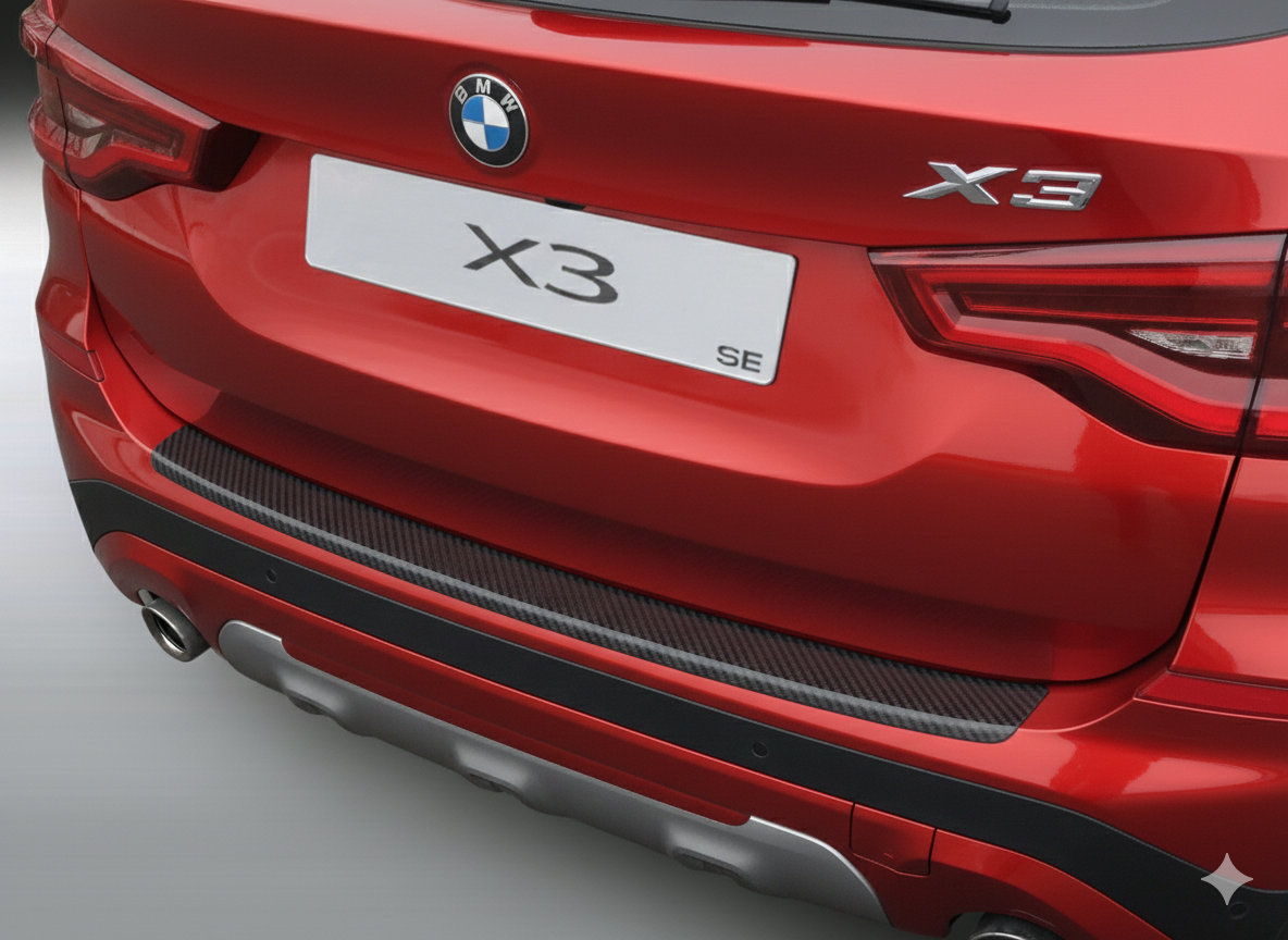 RGM REARGUARD FITS BMW G01 X3 SE/X LINE 2018-2022 Silver/Carbon Pattern/Gloss Black/Black - Image 2