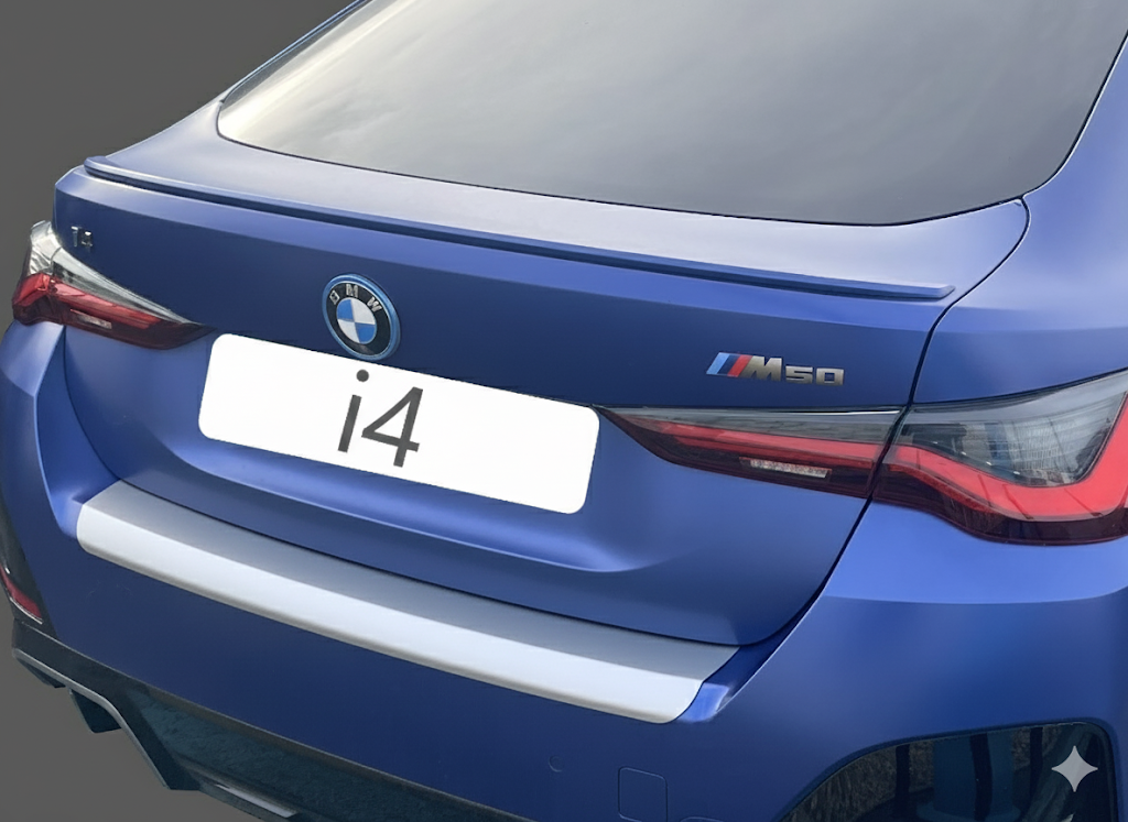 RGM REARGUARD FITS BMW G26 i4 M / M SPORT 2022-2025 Silver/Black/Gloss Black/Carbon Fiber Pattren - Image 4