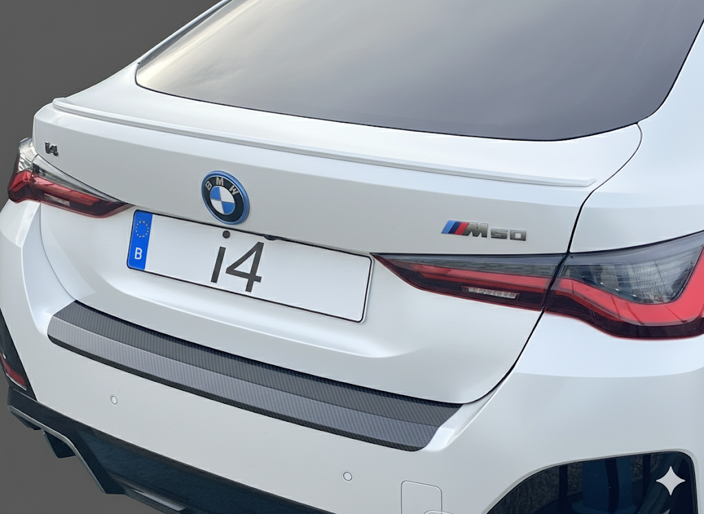 RGM REARGUARD FITS BMW G26 i4 M / M SPORT 2022-2025 Silver/Black/Gloss Black/Carbon Fiber Pattren - Image 7