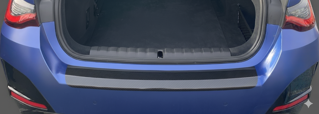 RGM REARGUARD FITS BMW G26 i4 M / M SPORT 2022-2025 Silver/Black/Gloss Black/Carbon Fiber Pattren - Image 8