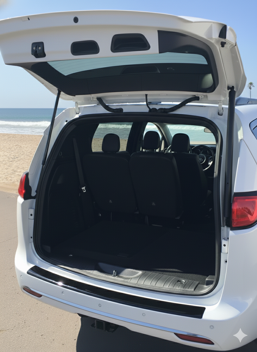 RGM REARGUARD FITS CHRYSLER PACIFICA 2017-2020 Silver/Carbon Pattern/Gloss Black/Black