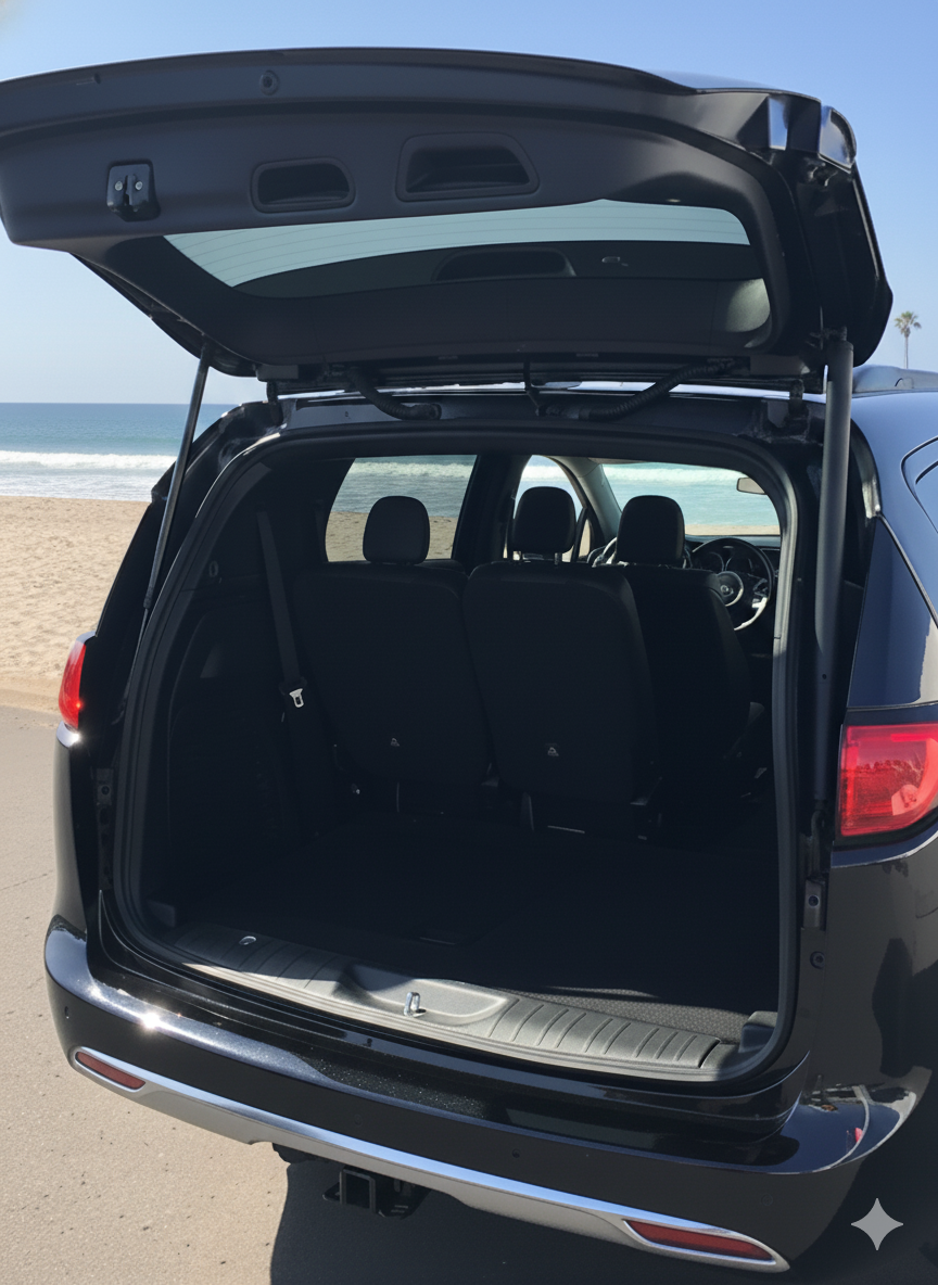 RGM REARGUARD FITS CHRYSLER PACIFICA 2017-2020 Silver/Carbon Pattern/Gloss Black/Black - Image 3