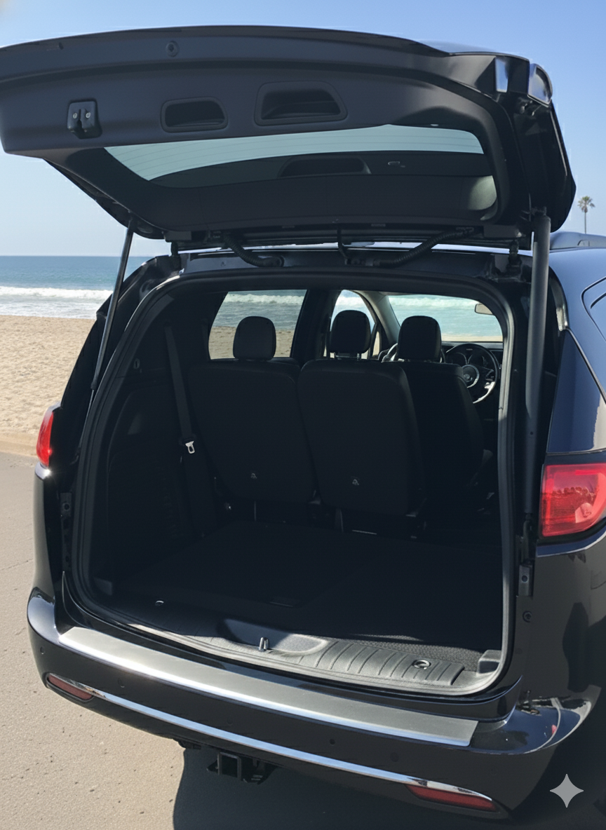 RGM REARGUARD FITS CHRYSLER PACIFICA 2017-2020 Silver/Carbon Pattern/Gloss Black/Black - Image 2