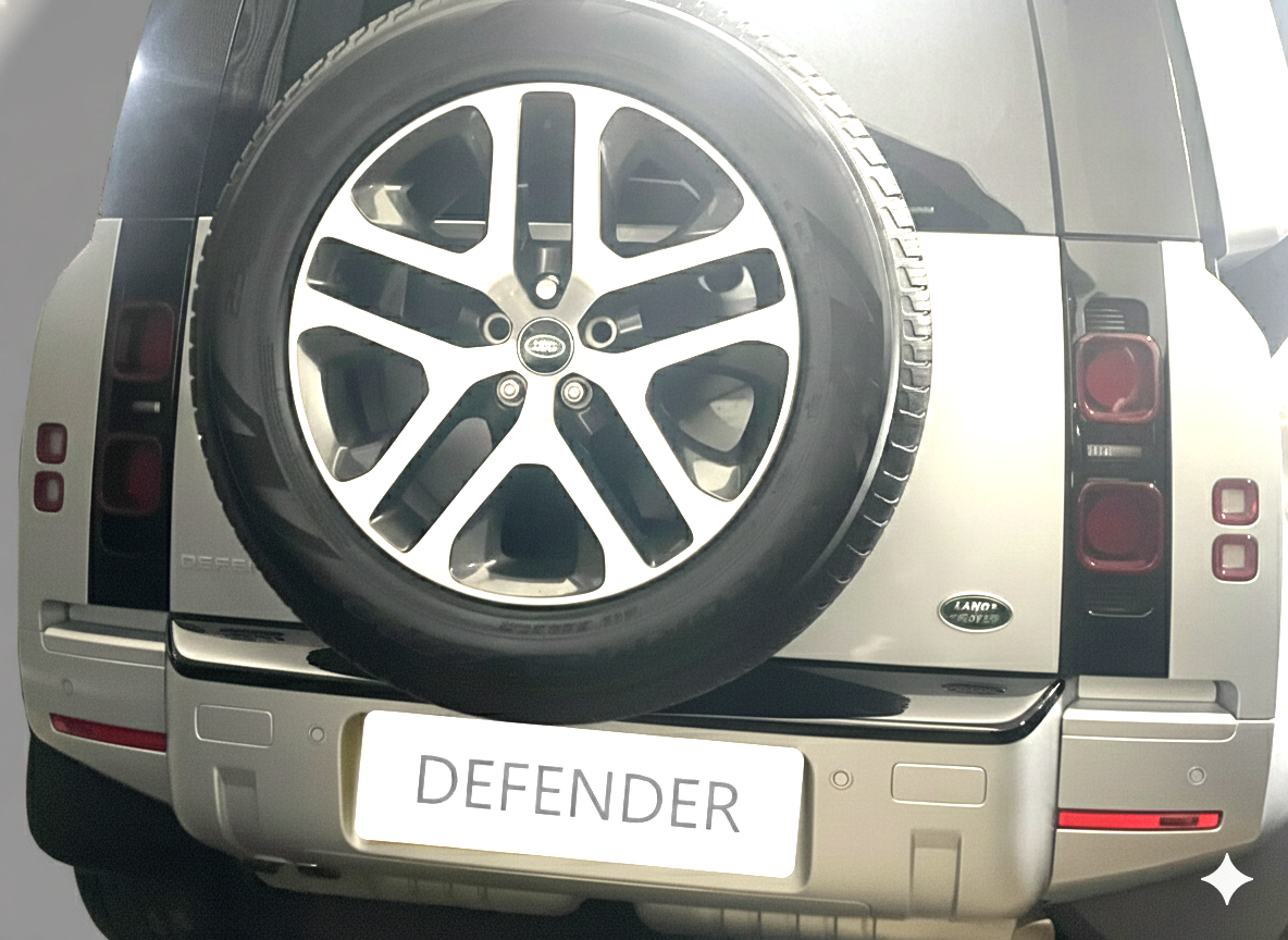 RGM REARGUARD FITS LANDROVER DEFENDER 2020-2026 Silver/Black/Gloss Black/Carbon Fiber Pattern