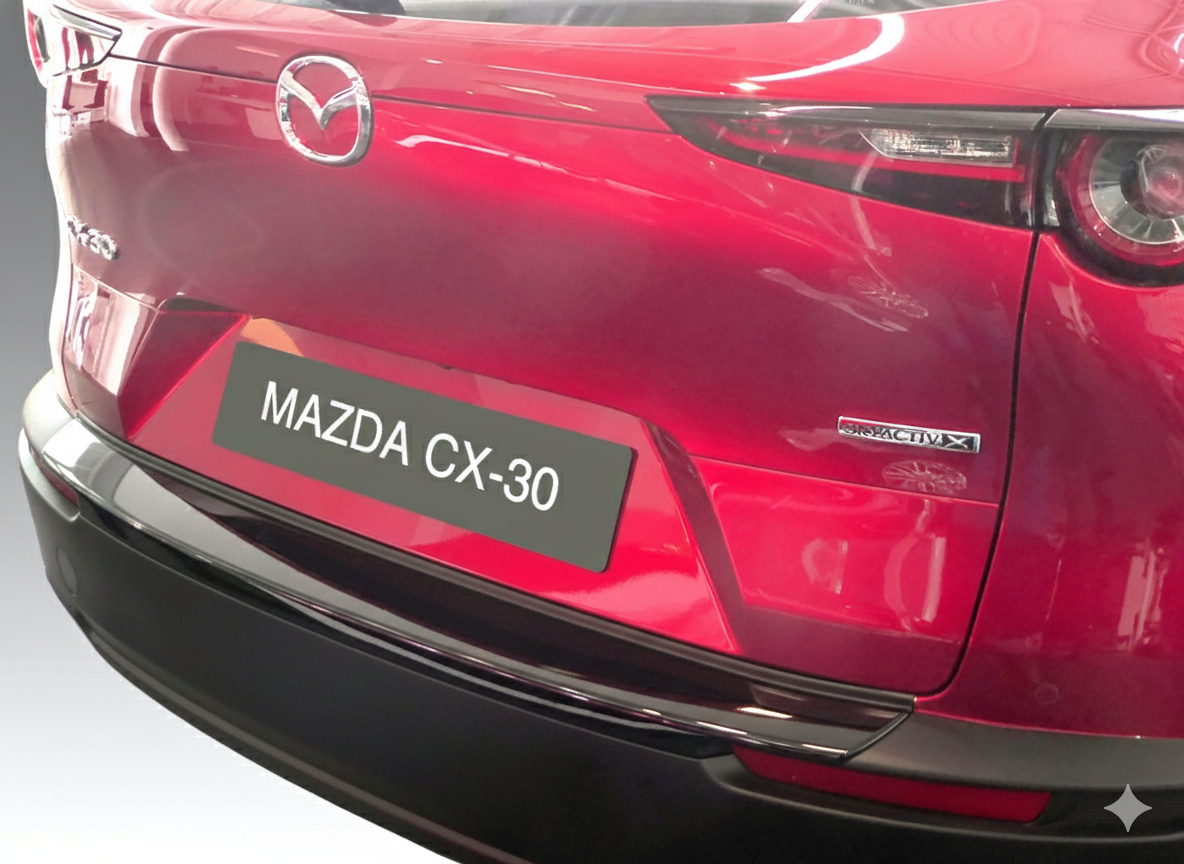 RGM REARGUARD FITS MAZDA CX30 2020-2025 Silver/Black/Gloss Black/Carbon Fiber Pattern - Image 4
